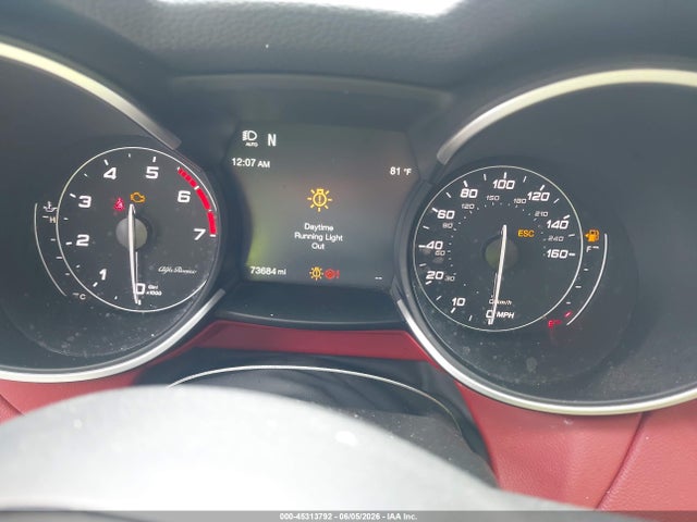 2020 Alfa Romeo Stelvio Ti Awd მანქანა იყიდება აუქციონზე, vin: ZASPAKBN6L7C92398, აუქციონის ნომერი: 45313792