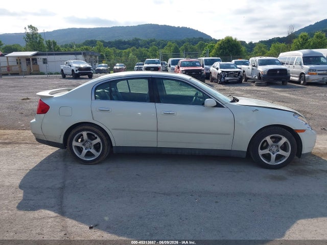 2003 Infiniti G35 Luxury Leather მანქანა იყიდება აუქციონზე, vin: JNKCV51E33M013861, აუქციონის ნომერი: 45313887