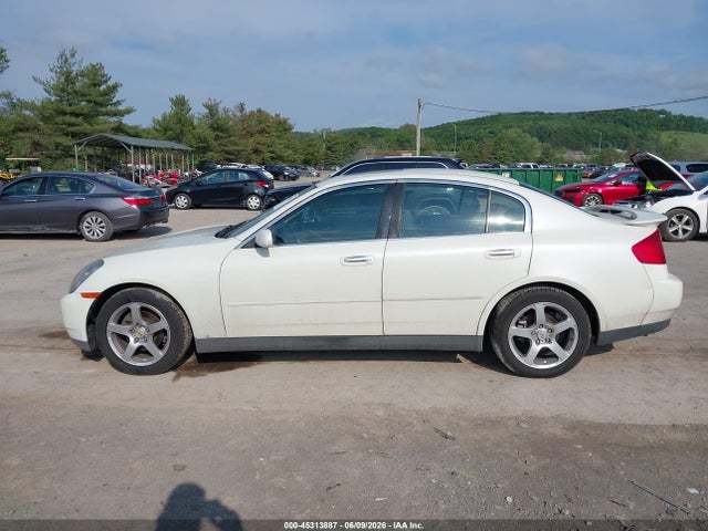 2003 Infiniti G35 Luxury Leather მანქანა იყიდება აუქციონზე, vin: JNKCV51E33M013861, აუქციონის ნომერი: 45313887