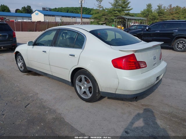 2003 Infiniti G35 Luxury Leather მანქანა იყიდება აუქციონზე, vin: JNKCV51E33M013861, აუქციონის ნომერი: 45313887