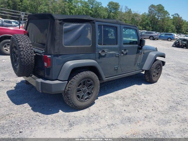 Продажа на аукционе авто 2017 Jeep Wrangler Unlimited Willy Wheeler 4x4, vin: 1C4BJWDG3HL667641, номер лота: 45313914