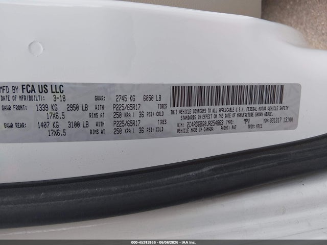 Dodge Grand Caravan Se 2018 2C4RDGBG0JR254863 Image 9