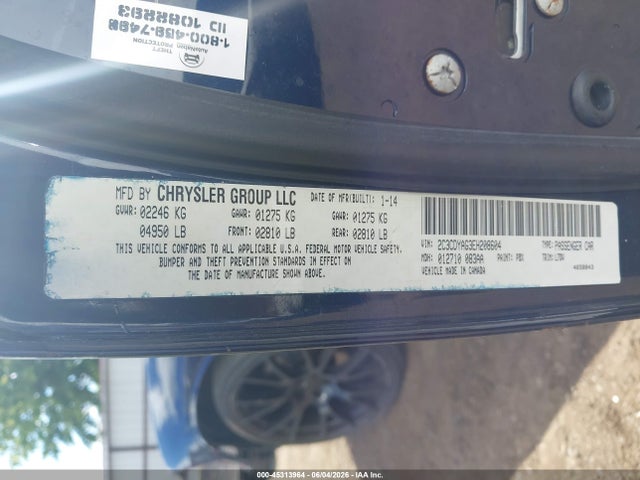 Dodge Challenger Sxt 2014 2C3CDYAG3EH208604 Image 9