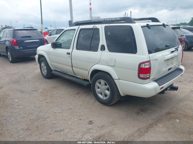 Продаж на аукціоні авто 2002 Nissan Pathfinder Se, vin: JN8DR09Y02W735386, номер лоту: 45313966