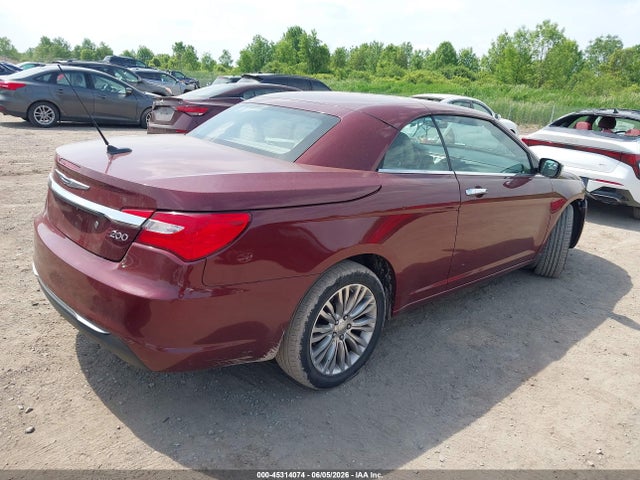 Продажа на аукционе авто 2011 Chrysler 200 Limited, vin: 1C3BC7EG8BN614349, номер лота: 45314074