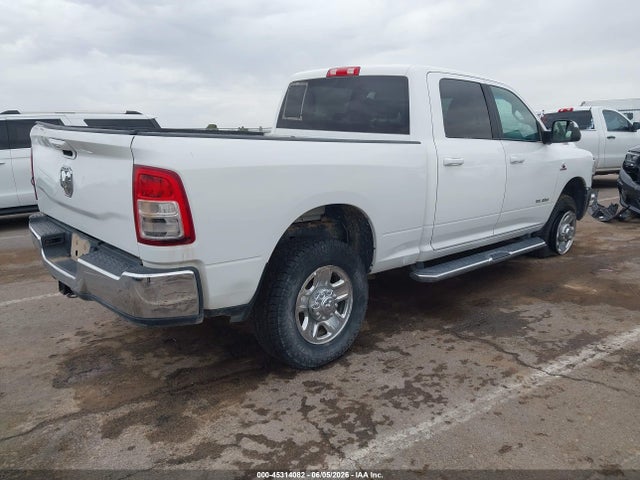 45314082 :رقم المزاد ، 3C6UR5DL2MG628546 vin ، 2021 Ram 2500 Big Horn  4x4 6'4 Box مزاد بيع
