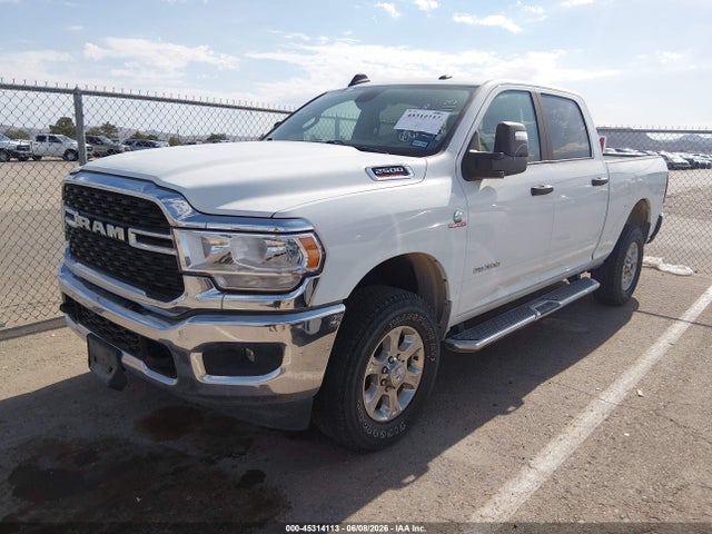 45314113 :رقم المزاد ، 3C6UR5DL1RG291455 vin ، 2024 Ram 2500 Big Horn  4x4 6'4 Box مزاد بيع