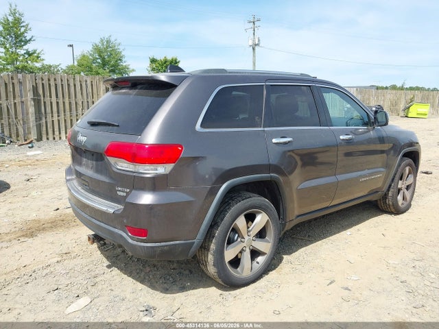Продаж на аукціоні авто 2014 Jeep Grand Cherokee Limited, vin: 1C4RJFBGXEC400624, номер лоту: 45314136