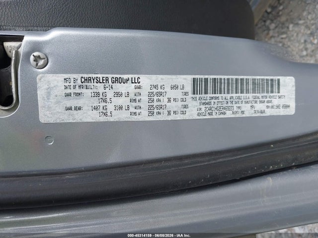 Продажа на аукционе авто 2014 Chrysler Town & Country S, vin: 2C4RC1HG2ER469223, номер лота: 45314159