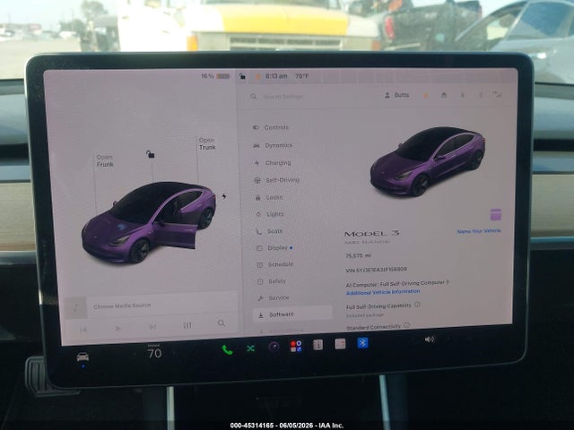 Tesla Model 3 Long Range/mid Range 2018 5YJ3E1EA3JF158809 Image 18