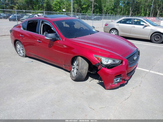 Продажа на аукционе авто 2015 Infiniti Q50 Premium, vin: JN1BV7AR7FM405857, номер лота: 45314247