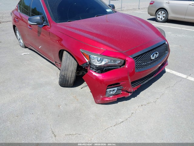 2015 Infiniti Q50 Premium მანქანა იყიდება აუქციონზე, vin: JN1BV7AR7FM405857, აუქციონის ნომერი: 45314247