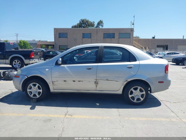 Aukcja sprzedaży 2006 Chevrolet Aveo Ls, vin: KL1TD56616B524112, numer aukcji: 45314252
