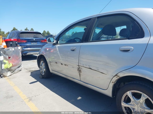 2006 Chevrolet Aveo Ls მანქანა იყიდება აუქციონზე, vin: KL1TD56616B524112, აუქციონის ნომერი: 45314252