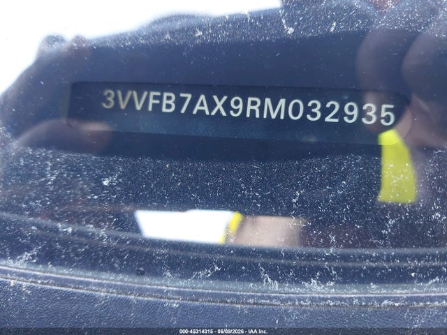 2024 Volkswagen Tiguan 2.0t S მანქანა იყიდება აუქციონზე, vin: 3VVFB7AX9RM032935, აუქციონის ნომერი: 45314315