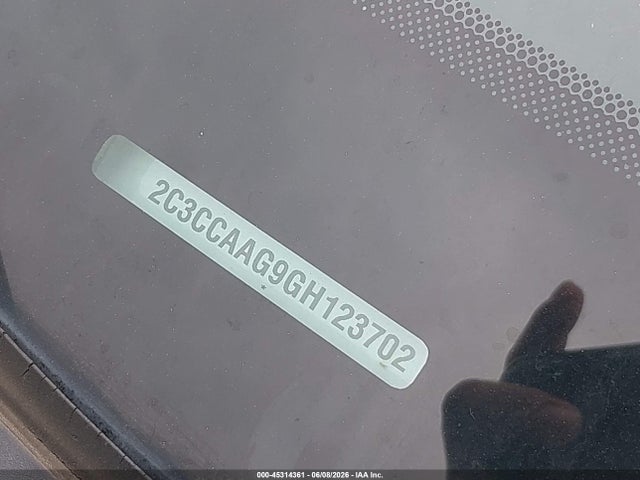 Продаж на аукціоні авто 2016 Chrysler 300 Anniversary Edition, vin: 2C3CCAAG9GH123702, номер лоту: 45314361