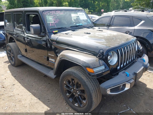 Продажа на аукционе авто 2023 Jeep Wrangler 4xe Sahara 4x4, vin: 1C4JJXP62PW683539, номер лота: 45314386