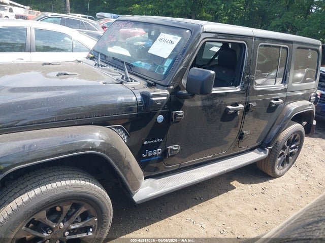 Продажа на аукционе авто 2023 Jeep Wrangler 4xe Sahara 4x4, vin: 1C4JJXP62PW683539, номер лота: 45314386