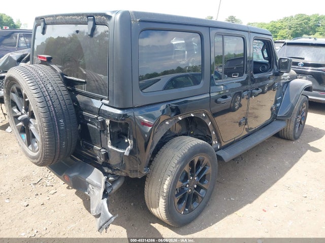 Продажа на аукционе авто 2023 Jeep Wrangler 4xe Sahara 4x4, vin: 1C4JJXP62PW683539, номер лота: 45314386