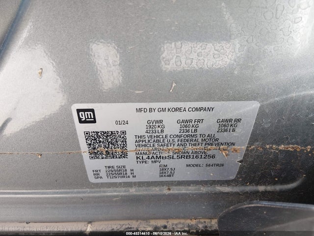 Продаж на аукціоні авто 2024 Buick Encore Gx Preferred Fwd, vin: KL4AMBSL5RB161256, номер лоту: 45314410