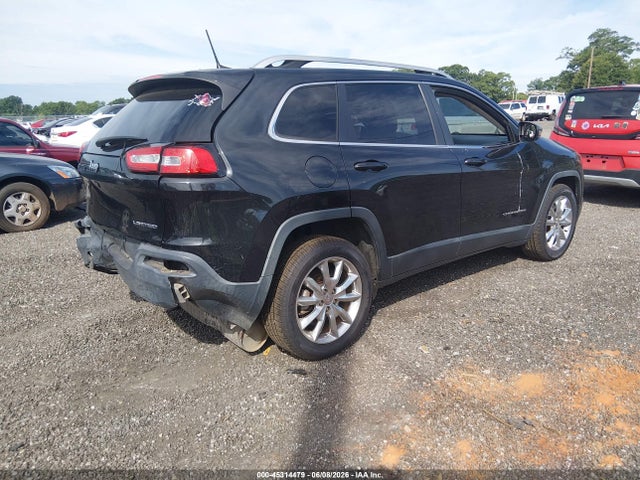 2016 Jeep Cherokee Limited მანქანა იყიდება აუქციონზე, vin: 1C4PJLDB9GW272790, აუქციონის ნომერი: 45314479