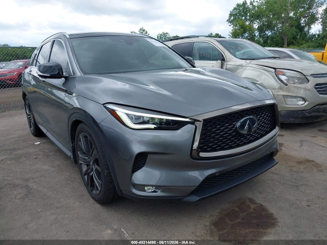 45314498 :رقم المزاد ، 3PCAJ5M34LF111725 vin ، 2020 Infiniti Qx50 Essential Awd مزاد بيع