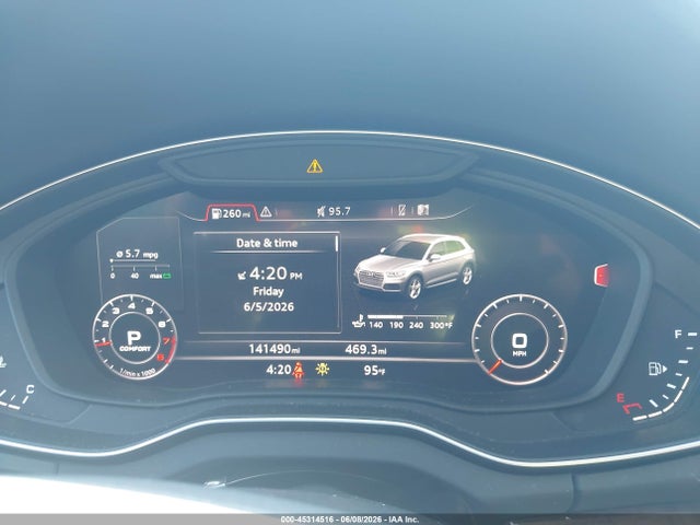 45314516 :رقم المزاد ، WA1ANAFY8J2010123 vin ، 2018 Audi Q5 مزاد بيع