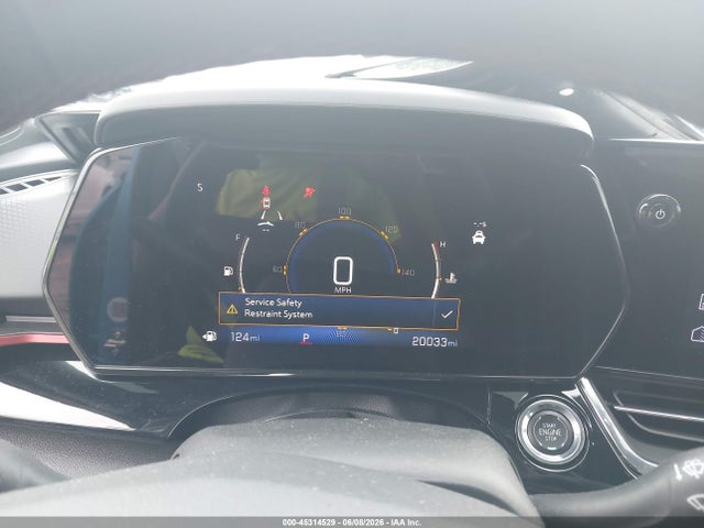 45314529 :رقم المزاد ، KL77LJEP3SC156923 vin ، 2025 Chevrolet Trax Fwd 2rs مزاد بيع