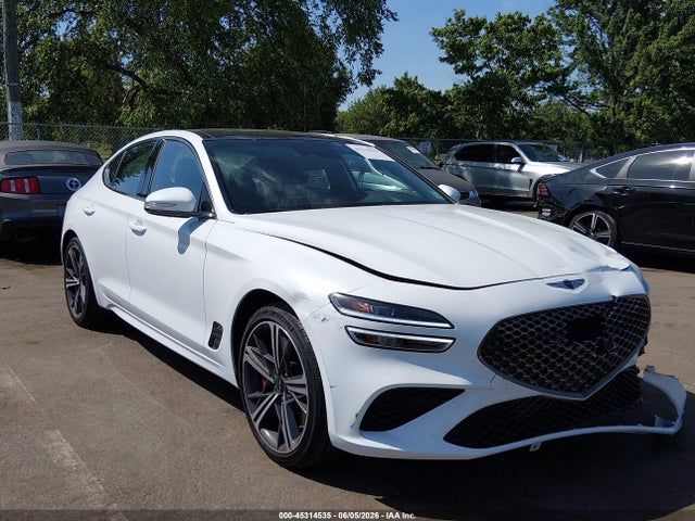 2025 Genesis G70 3.3t Awd Sport Advanced მანქანა იყიდება აუქციონზე, vin: KMTG54SE6SU159019, აუქციონის ნომერი: 45314535