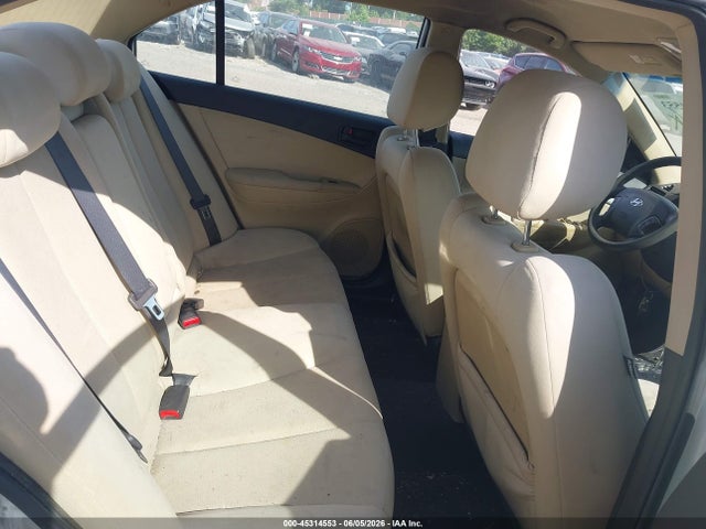 2010 Hyundai Sonata Gls მანქანა იყიდება აუქციონზე, vin: 5NPET4AC6AH646239, აუქციონის ნომერი: 45314553