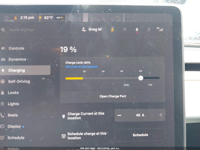 Auction sale of the 2024 Tesla Model Y Performance Dual Motor All-wheel Drive, vin: 7SAYGDEF9RF126958, lot number: 45314692