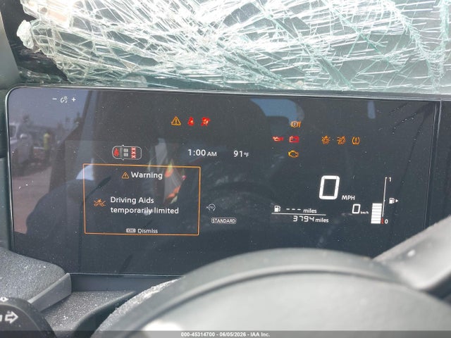 45314700 :رقم المزاد ، 3N8AP6BE3TL351332 vin ، 2026 Nissan Kicks S مزاد بيع