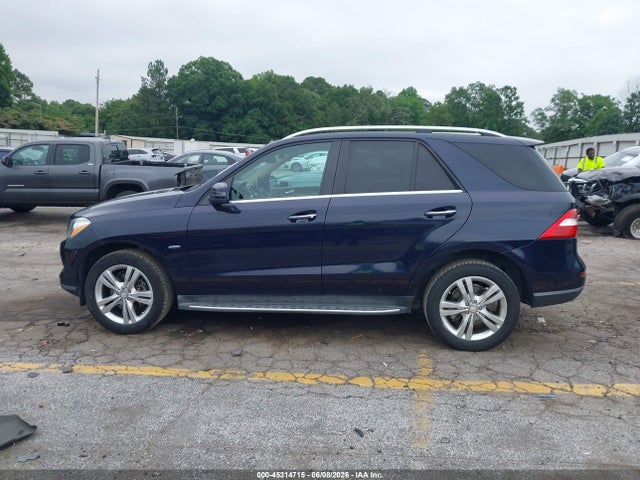 45314715 :رقم المزاد ، 4JGDA5HBXCA024477 vin ، 2012 Mercedes-benz Ml 350 4matic مزاد بيع