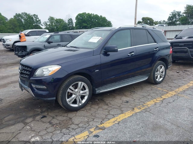 45314715 :رقم المزاد ، 4JGDA5HBXCA024477 vin ، 2012 Mercedes-benz Ml 350 4matic مزاد بيع