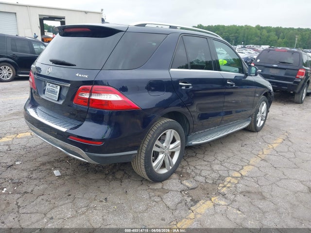 45314715 :رقم المزاد ، 4JGDA5HBXCA024477 vin ، 2012 Mercedes-benz Ml 350 4matic مزاد بيع