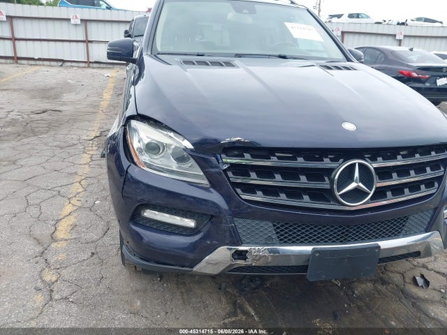 45314715 :رقم المزاد ، 4JGDA5HBXCA024477 vin ، 2012 Mercedes-benz Ml 350 4matic مزاد بيع