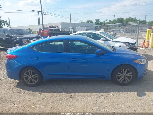 45314750 :رقم المزاد ، 5NPD84LF3JH313968 vin ، 2018 Hyundai Elantra Sel مزاد بيع