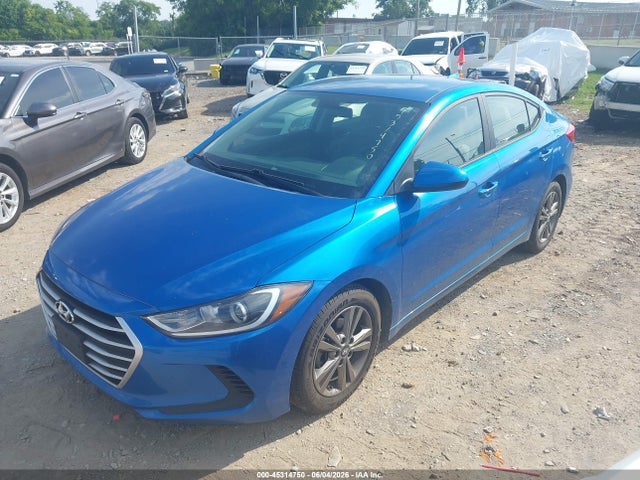 45314750 :رقم المزاد ، 5NPD84LF3JH313968 vin ، 2018 Hyundai Elantra Sel مزاد بيع