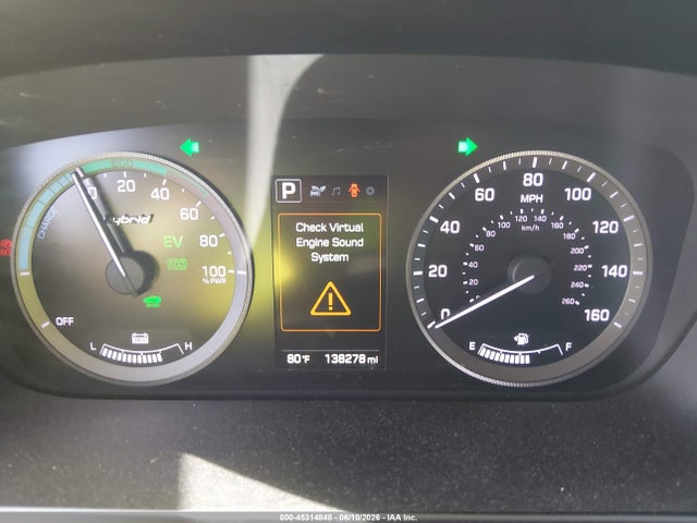 Hyundai Sonata Hybrid Se 2017 KMHE24L17HA046700 Image 7