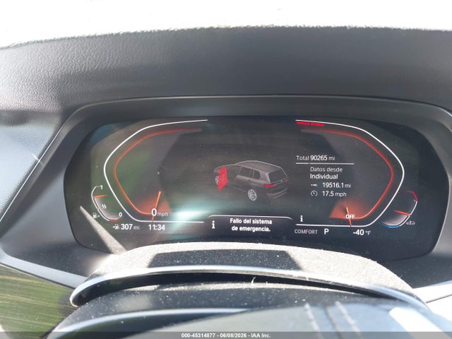 Продаж на аукціоні авто 2020 Bmw X7 Xdrive40i, vin: 5UXCW2C00L9A02075, номер лоту: 45314877