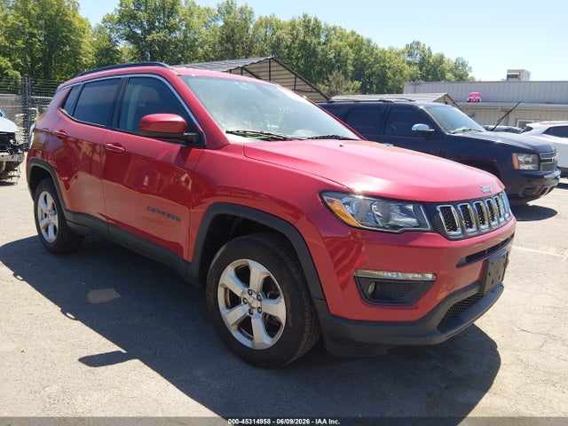 Продажа на аукционе авто 2019 Jeep Compass Latitude 4x4, vin: 3C4NJDBB2KT670082, номер лота: 45314958