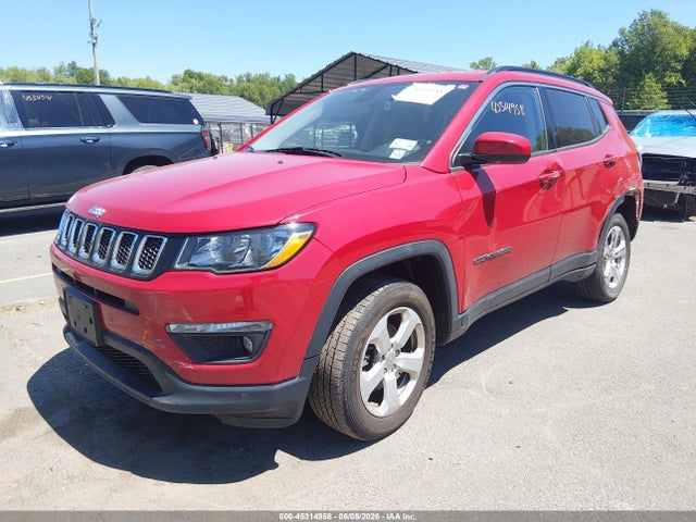 Продажа на аукционе авто 2019 Jeep Compass Latitude 4x4, vin: 3C4NJDBB2KT670082, номер лота: 45314958