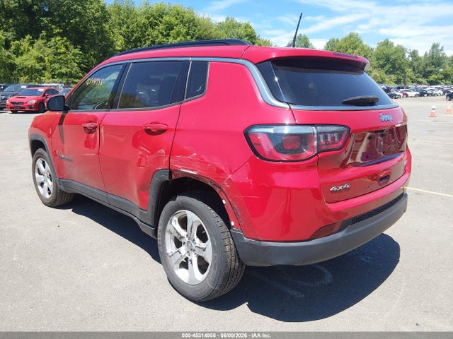 Продажа на аукционе авто 2019 Jeep Compass Latitude 4x4, vin: 3C4NJDBB2KT670082, номер лота: 45314958
