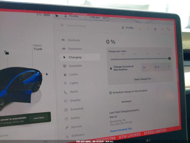 Продажа на аукционе авто 2023 Tesla Model 3 Rear-wheel Drive, vin: 5YJ3E1EA7PF503798, номер лота: 45314968