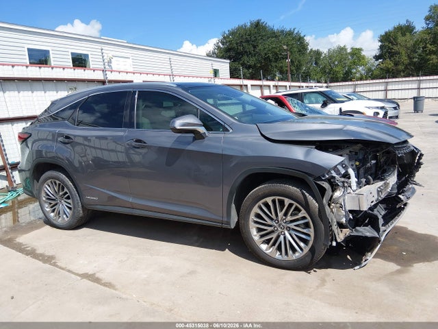 2021 Lexus Rx 450h მანქანა იყიდება აუქციონზე, vin: 2T2JGMDA1MC069152, აუქციონის ნომერი: 45315038