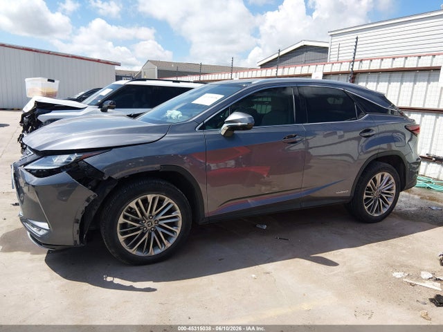 2021 Lexus Rx 450h მანქანა იყიდება აუქციონზე, vin: 2T2JGMDA1MC069152, აუქციონის ნომერი: 45315038