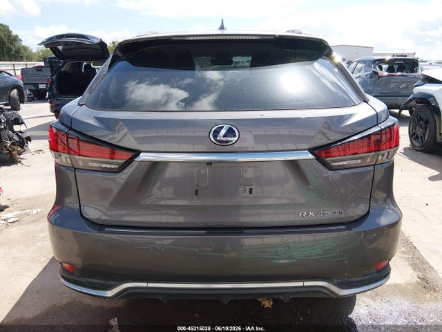 2021 Lexus Rx 450h მანქანა იყიდება აუქციონზე, vin: 2T2JGMDA1MC069152, აუქციონის ნომერი: 45315038
