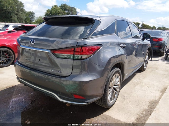 2021 Lexus Rx 450h მანქანა იყიდება აუქციონზე, vin: 2T2JGMDA1MC069152, აუქციონის ნომერი: 45315038