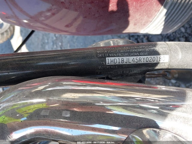 Продажа на аукционе авто 1994 Harley-davidson Flstc, vin: 1HD1BJL45RY020180, номер лота: 45315058