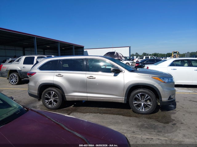 Aukcja sprzedaży 2016 Toyota Highlander Xle V6, vin: 5TDKKRFH2GS162482, numer aukcji: 45315084